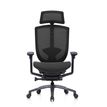 3700339992393-Fauteuil de bureau ASTON - accoudoirs réglables - appui-tête - noir-P_405181371_3-2