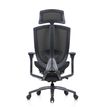3700339992393-Fauteuil de bureau ASTON - accoudoirs réglables - appui-tête - noir-P_405181371_5-4