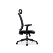 3760185024556-Fauteuil de bureau OPEN - accoudoirs réglables - appuie-tête réglable - noir-P_405181444_3-2