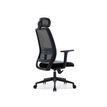 3760185024556-Fauteuil de bureau OPEN - accoudoirs réglables - appuie-tête réglable - noir-P_405181444_4-3