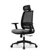 3760185024570-Fauteuil de bureau OPEN - accoudoirs réglables - appuie-tête réglable - gris-P_405181446_2-1
