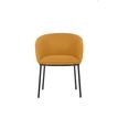 3760185022040-Fauteuil ARCO - 4 pieds métal - jaune safran-P_405181465_2-1