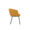 3760185022040-Fauteuil ARCO - 4 pieds métal - jaune safran-P_405181465_3-2