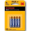 887930952810-Piles Alcalines AAA Kodak Max - Pack de 4-P_405183594_1-0