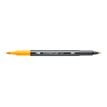 4007817107225-STAEDTLER 3001 - Stylo à pointe en fibre double pointe - jaune soleil - 1-6 mm / 0.5-0.8 -P_405183629_1-0