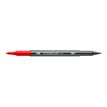 4007817107348-STAEDTLER 3001 - Stylo à pointe en fibre double pointe - rouge - 1-6 mm / 0.5-0.8 mm fin-P_405183631_1-0
