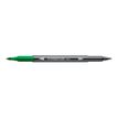 4007817107690-STAEDTLER 3001 - Stylo à pointe en fibre double pointe - vert - 1-6 mm / 0.5-0.8 mm fin-P_405183643_1-0