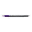 4007817108369-STAEDTLER 3001 - Stylo à pointe en fibre double pointe - bleu violet - 1-6 mm / 0.5-0.8 m-P_405183651_1-0