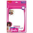 3154145835236-Maped Licence Barbie - Kit ardoise blanche incassable avec 1 porte accessoires + 1 brosse -P_405183949_1-0