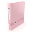 3045050469237-Oxford Color Life Pastel - Classeur 4 anneaux - A4+ - Dos 40 mm - Capacité 250 feuilles - Disponible en diff