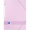 3045050469206-Oxford Color Life Pastel - Chemise à élastique 3 rabats - A4 - Carte rigide 300g/m² pelliculé - Disponible en diff--6