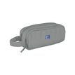 8427291054482-Fourre-tout rectangulaure 2 zips oxford b-smart  gris- Hamelin--1