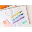 3086123739710-BIC 4 COULEURS - Stylo à bille 4 couleurs - 1 mm - pastel jaune-P_405184162_3-2