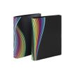3135252180679-Viquel Rainbow Class - Classeur à anneaux - DOS 35 mm - A4 - capacité 250 feuilles - noi-P_405184219_1-1