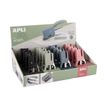 8410782196884-APLI Up North - Agrafeuse - No.10 - métal - gris-bleu, beige, rose corail, vert-P_405184277_6-5