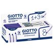 8000825413421-GIOTTO ROBERCOLOR - 12 Feutres tableau blanc - pointe ogive medium 4mm bleu -P_405184303_2-1