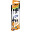 3086123734678-BIC Cristal Original - 5 Stylos à bille - noir - 1 mm - pointe moyenne-P_405184360_2-1