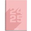 8422593266953-Miquelrius School Basic Plus - Agenda - 2024 - 2025 - semainier - reliure à spirale - 4° - 150 x 213 mm - rose - carton -P_405184823_5-0