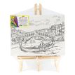 4014421610409-Artist Canvas Venice (toile sur chevalet avec 6 feutres)--0