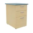 3253310199453-Caisson HT bureau - steely/stelly manager - Profondeur 60 cm - hetre - top bleu argile --0