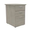 3253310214378-Caisson HT bureau - steely/stelly manager - Profondeur 60 cm  - chene gris  - top chene gris--0