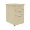 3253310220867-Caisson HT bureau - steely/stelly manager - Profondeur 60 cm - erable - top erable--0