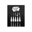 4014421185112-ONLINE White Lettering - Set de 5 marqueurs acryliques blancs - pointes différentes-P_405185037_1-0