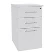 3253310197015-Caisson HT bureau - steely/stelly manager - Profondeur 60 cm - blanc perle - top blanc per-P_405185144_1-0