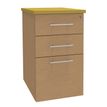 3253310199286-Caisson HT bureau - steely/stelly manager - Profondeur 60 cm - hetre - top jaune curry -P_405185154_1-0