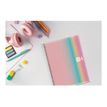 8422593040812-Notebook Aurora, Couverture souple, A4, quadrillage 5x5 mm, 120 feuilles de 4 couleurs, Mi-P_405185741_3-9