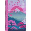 3664447232225-Agenda spiralé Tokyo - 1 semaine sur 2 pages - 17 x 24,5 cm - montagne - Oberthur--0