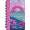3664447232317-Agenda de poche spiralé Tokyo - 1 semaine sur 2 pages - 10 x 15 cm - montagne - Oberthur--0