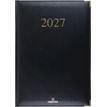 3664447229744-Agenda Kiev - 1 semaine sur 2 pages - 22 x 30 cm - noir - Oberthur--0