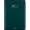 3664447229782-Agenda Kiev - 1 semaine sur 2 pages - 22 x 30 cm - vert - Oberthur--0