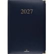 3664447229805-Agenda Kiev - 1 semaine sur 2 pages - 22 x 28 cm - bleu marine - Oberthur--0