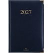 3664447229867-Agenda Kiev - 1 semaine sur 2 pages - 17 x 24,5 cm - bleu marine - Oberthur--0