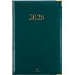 3664447206325-Agenda Kiev - 1 semaine sur 2 pages - 17 x 24,5 cm - vert - Oberthur--0