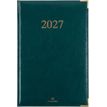 3664447229898-Agenda Kiev - 1 semaine sur 2 pages - 17 x 24,5 cm - vert - Oberthur--0