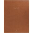3664447207254-Agenda Eton - 1 semaine sur 2 pages - 22 x 28 cm - marron - Oberthur--0