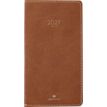 3664447230443-Agenda Eton - 1 semaine sur 2 pages - 9,5 x 17 cm - marron - Oberthur--0