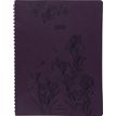 3664447204833-Agenda à spirale Primrose - 1 semaine sur 2 pages - 22 x 28 cm - lilas - Oberthur--0