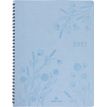 3664447229300-Agenda à spirale Primrose - 1 semaine sur 2 pages - 22 x 28 cm - bleu ciel - Oberthur--0