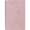 3664447204901-Agenda à spirale Primrose - 1 semaine sur 2 pages - 17 x 24,5 cm - rose - Oberthur--0