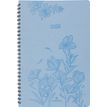 3664447204918-Agenda à spirale Primrose - 1 semaine sur 2 pages - 17 x 24,5 cm - corail - Oberthur--0