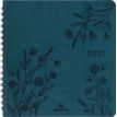 3664447229423-Agenda à spirale Primrose - 1 semaine sur 2 pages - 16,5 x 16,5 cm - vert canard - Oberthur--0