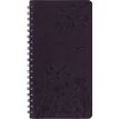 3664447229430-Agenda de poche spiralé Primrose - 1 semaine sur 2 pages - 9,5 x 17 cm - violet - Oberthur--0
