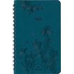 3664447205083-Agenda de poche spiralé Primrose - 1 semaine sur 2 pages - 10 x 15 cm - vert canard - Oberthur--0