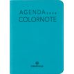 3664447205793-Agenda Colornote - 1 semaine sur 2 pages - 7,5 x 10,5 cm - bleu turquoise - Oberthur--0