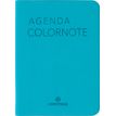3664447228204-Agenda Colornote - 1 semaine sur 2 pages - 7,5 x 10,5 cm - bleu turquoise - Oberthur--0