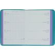 3664447228204-Agenda Colornote - 1 semaine sur 2 pages - 7,5 x 10,5 cm - bleu turquoise - Oberthur--1